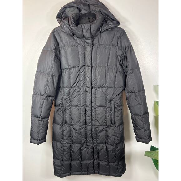 The North Face Jackets & Blazers - The North Face Long Black Goose Down 550 Puffer Jacket Coat Women's Small 4/6
